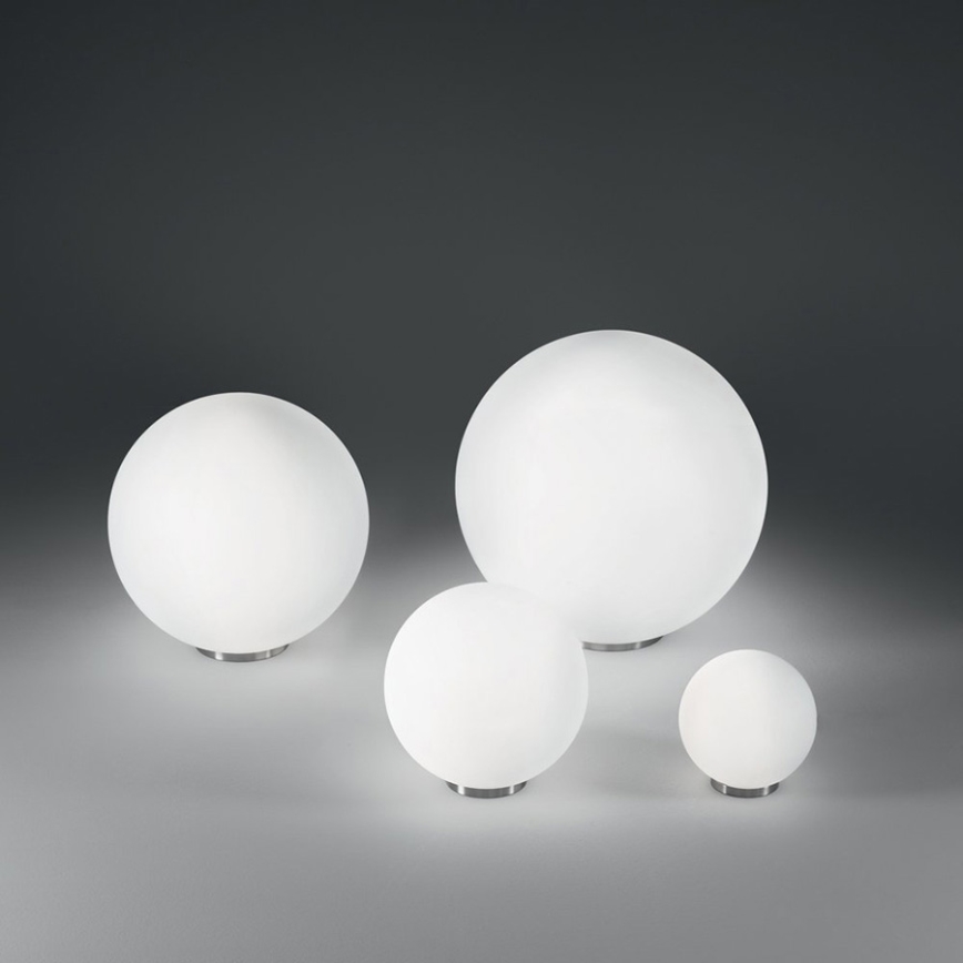 Ideal Lux - Επιτραπέζιο φωτιστικό MAPA 1xE27/42W/230V Ø 40 cm λευκό
