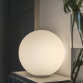 Ideal Lux - Επιτραπέζιο φωτιστικό MAPA 1xE27/42W/230V διάμ. 30 cm λευκό