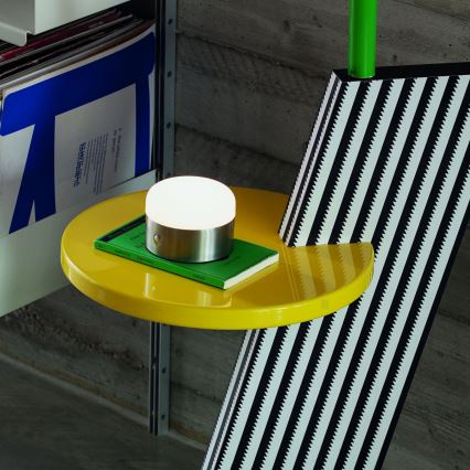 Ideal Lux - Επιτραπέζιο LED φωτιστικό αφής με ρύθμιση φωτεινότητας MIGNON LED/5W/5V 1500 mAh διάμ. 10 εκ. CRI 90 γυαλιστερό χρώμιο