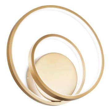 Ideal Lux - Επιτοίχιο φωτιστικό dimming LED OZ LED/28W/230V CRI 90 χρυσό