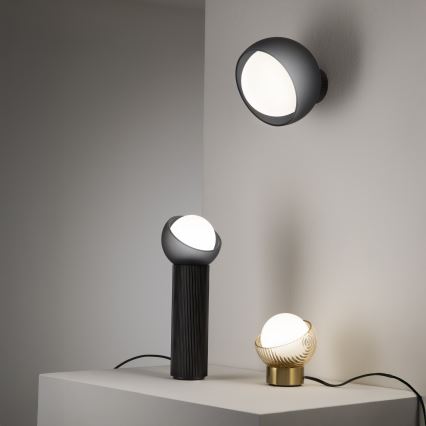 Ideal Lux - Επιτοίχιο φωτιστικό LED BLOOM 1xE27/42W/230V μαύρο