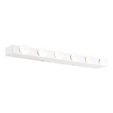 Ideal Lux - Επιτοίχιο φωτιστικό PRIVE 6xE14/40W/230V λευκό
