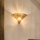 Ideal Lux - Επιτοίχιο φωτιστικό SANTA 1xE14/40W/230V χρυσό