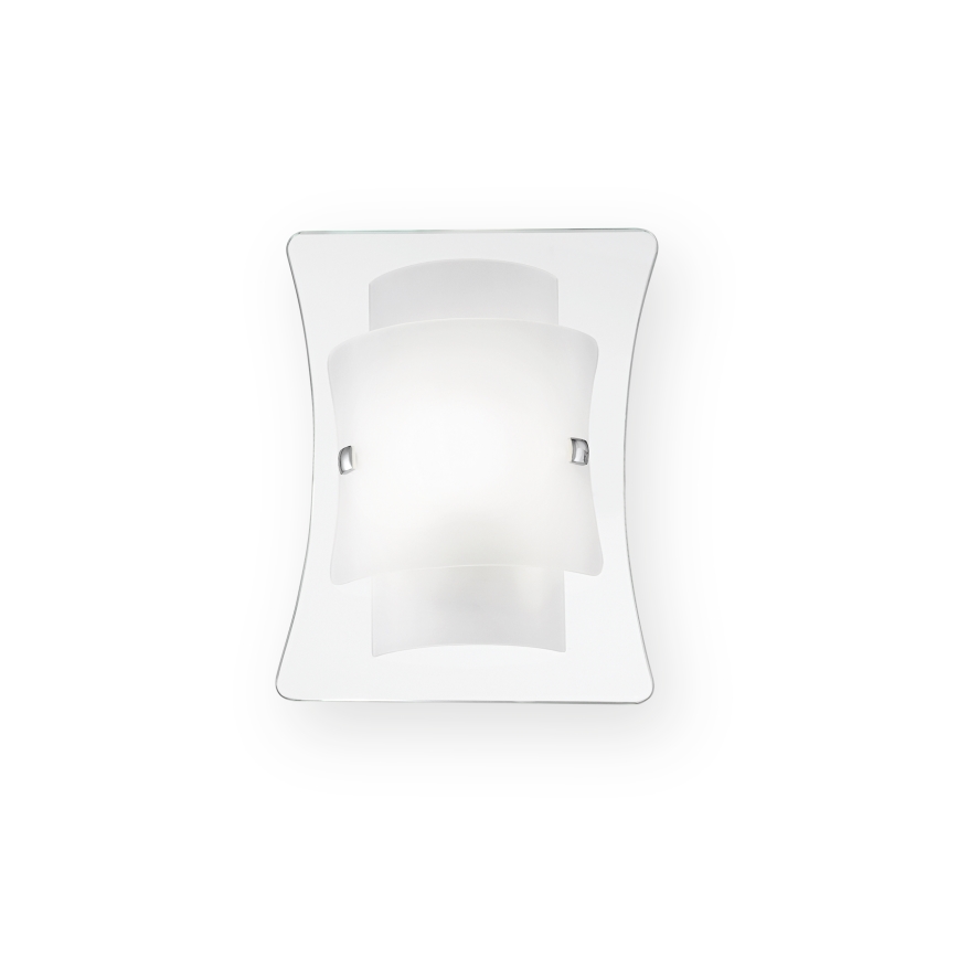 Ideal Lux - Επιτοίχιο φωτιστικό TRIPLO 1xE27/60W/230V διάφανο