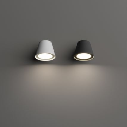 Ideal Lux - Επιτοίχιο φωτιστικό εξωτερικού χώρου 1xGU10/35W/230V IP43 ανθρακί