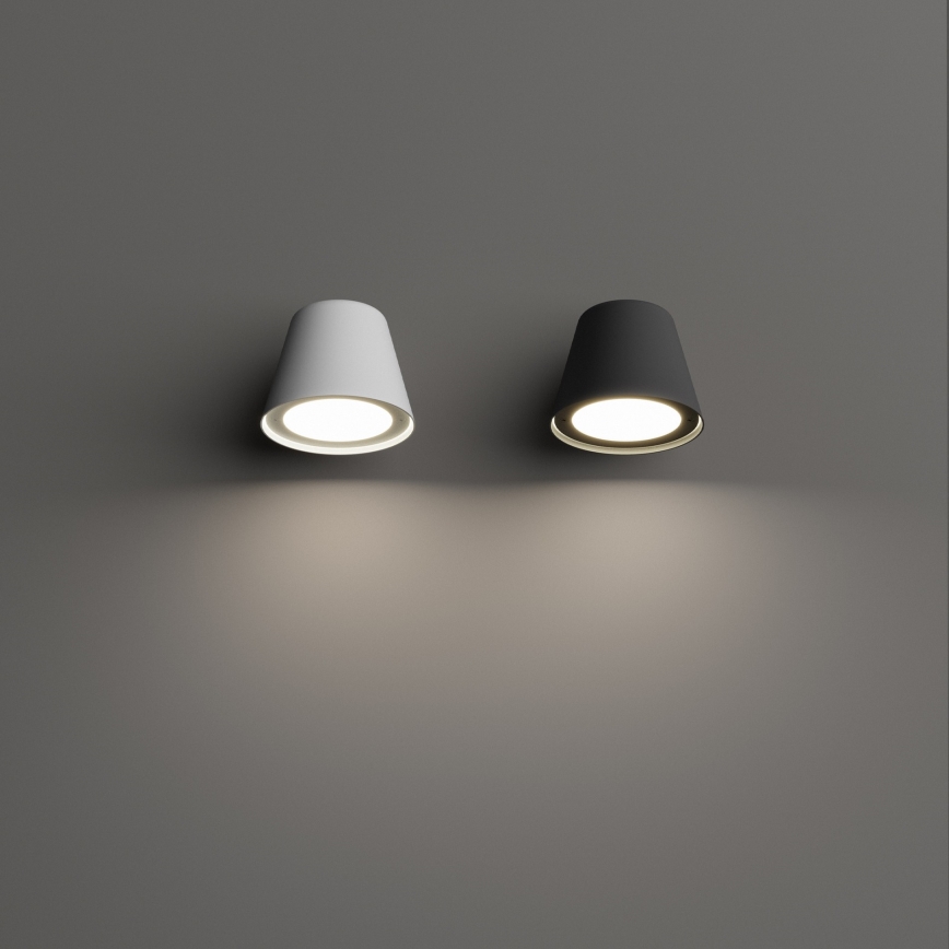 Ideal Lux - Επιτοίχιο φωτιστικό εξωτερικού χώρου 1xGU10/35W/230V IP43 ανθρακί