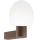 Ideal Lux - Επιτοίχιο φωτιστικό εξωτερικού χώρου CLIO 1xE27/42W/230V IP44 καφέ
