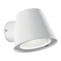 Ideal Lux - Επιτοίχιο φωτιστικό εξωτερικού χώρου GAS 1xGU10/28W/230V IP43 λευκό