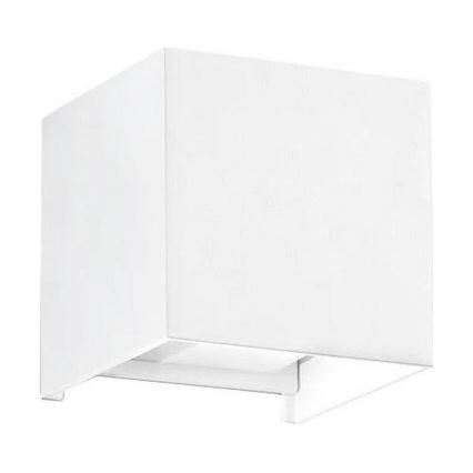 Ideal Lux - Επιτοίχιο φωτιστικό εξωτερικού χώρου LED ATOM LED/12W/230V CRI 90 IP54 λευκό