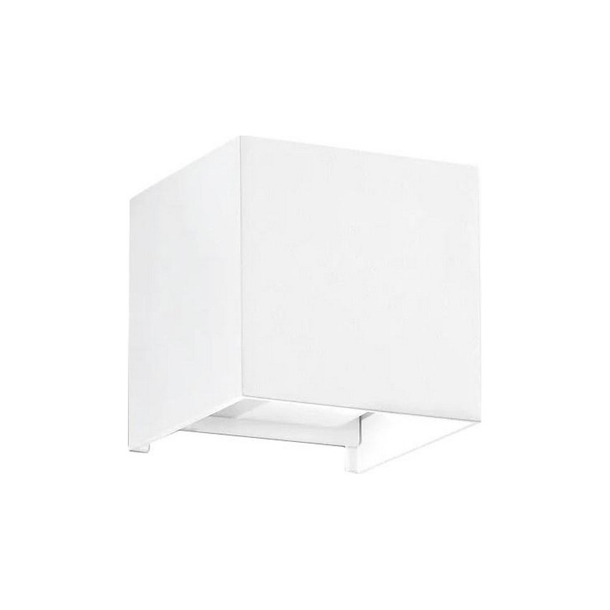 Ideal Lux - Επιτοίχιο φωτιστικό εξωτερικού χώρου LED ATOM LED/12W/230V CRI 90 IP54 λευκό