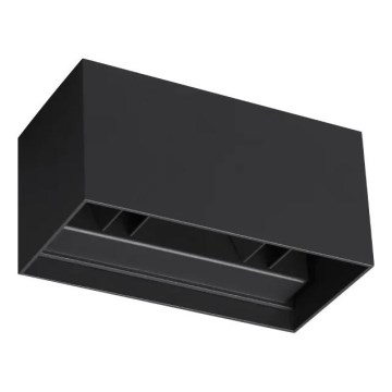 Ideal Lux - Επιτοίχιο φωτιστικό εξωτερικού χώρου LED ATOM LED/25W/230V CRI 90 IP54 μαύρο