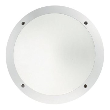 Ideal Lux - Επιτοίχιο φωτιστικό εξωτερικού χώρου POLAR 1xE27/23W/230V IP66 λευκό