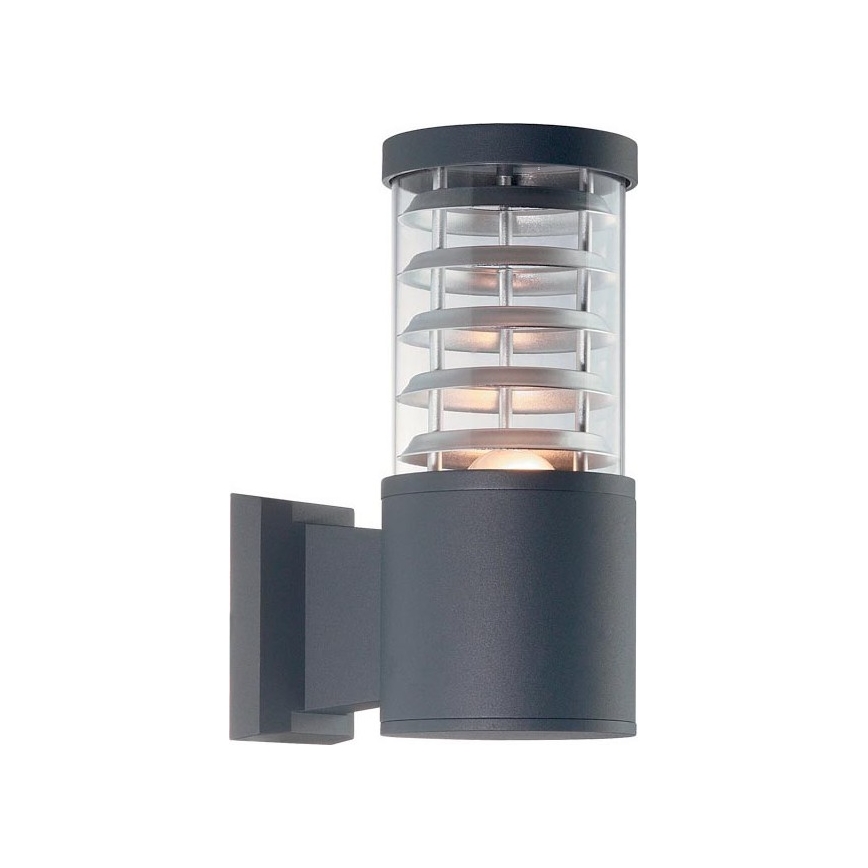 Ideal Lux - Επιτοίχιο φωτιστικό εξωτερικού χώρου TRONCO 1xE27/42W/230V IP44 ανθρακί