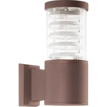 Ideal Lux - Επιτοίχιο φωτιστικό εξωτερικού χώρου TRONCO 1xE27/42W/230V IP44 καφέ