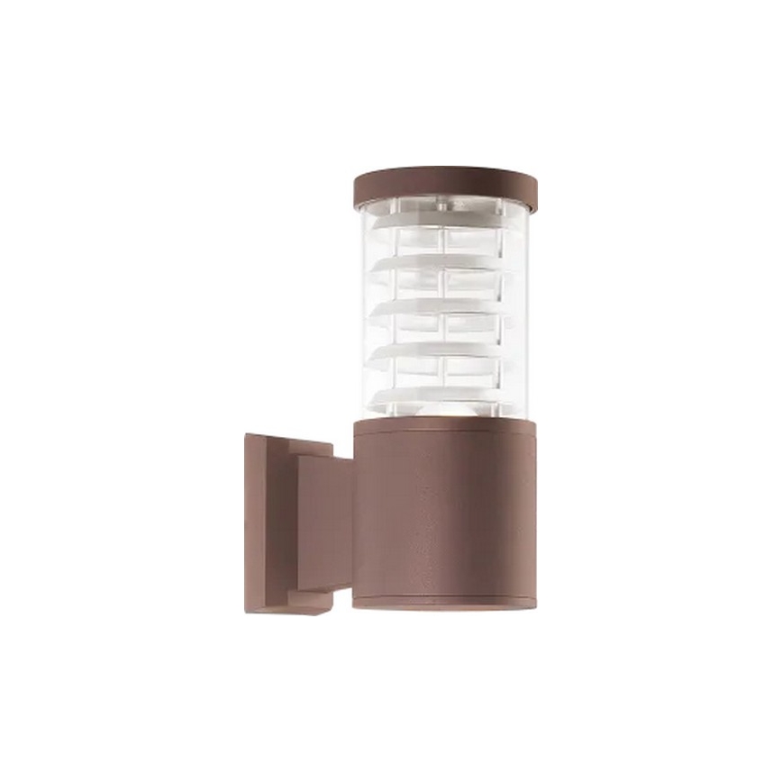 Ideal Lux - Επιτοίχιο φωτιστικό εξωτερικού χώρου TRONCO 1xE27/42W/230V IP44 καφέ