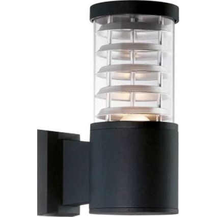 Ideal Lux - Επιτοίχιο φωτιστικό εξωτερικού χώρου TRONCO 1xE27/42W/230V IP44 μαύρο