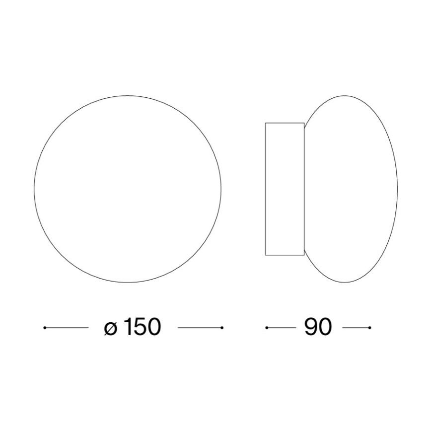 Ideal Lux - Επιτοίχιο φωτιστικό μπάνιου BUBBLE 2xG9/15W/230V IP54 λευκό