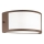 Ideal Lux - Επιτοίχιο εξωτερικό φωτιστικό REX 1xE27/60W/230V IP44 καφέ