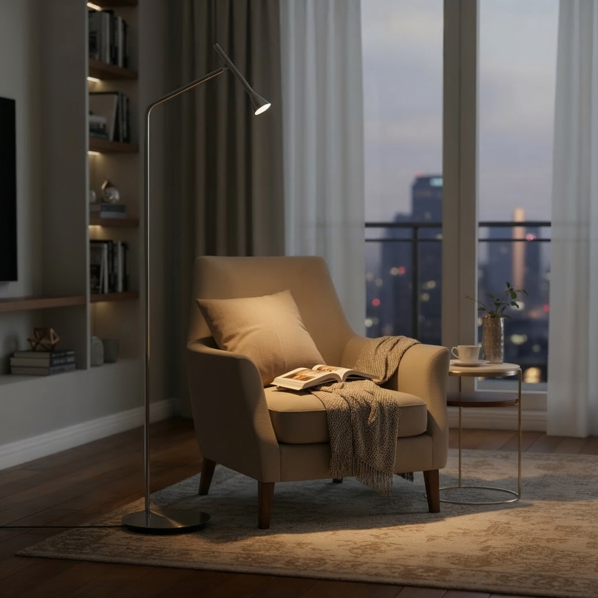 Ideal Lux - Επιδαπέδια λάμπα LED DIESIS LED/4,5W/230V CRI 95 χρυσό