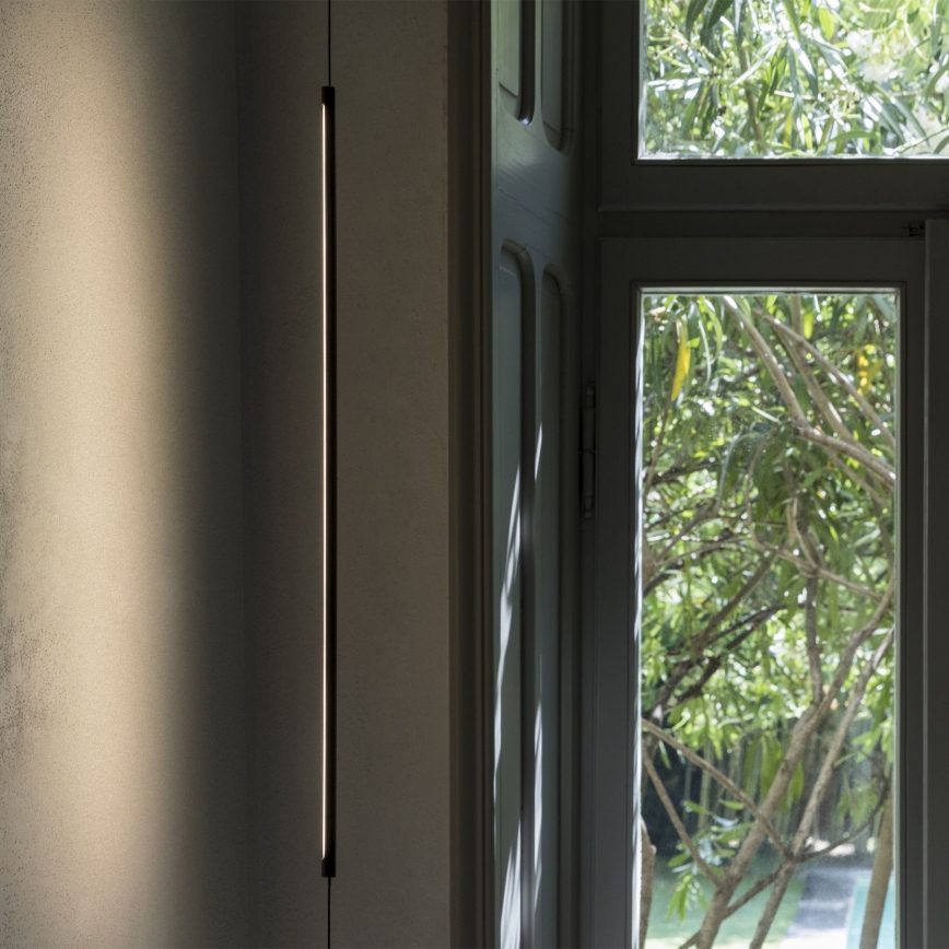 Ideal Lux - Επιδαπέδια λάμπα LED FILO LED/14W/230V 3000K CRI 90 μαύρο