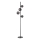 Ideal Lux - Επιδαπέδιο φωτιστικό LED PERLAGE 4xG9/3W/230V μαύρο/καπνιστό μαύρο