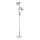 Ideal Lux - Επιδαπέδιο φωτιστικό POLLY 2xE27/60W/230V γυαλιστερό χρώμιο