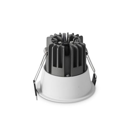 Ideal Lux - Εντοιχιζόμενο LED φωτιστικό GAME TRIM LED/11W/230V 3000K CRI 90 Ø 8,5 cm IP40 μαύρο/λευκό