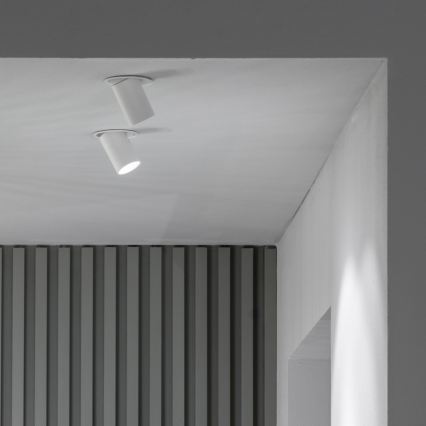 Ideal Lux - Εντοιχιστό LED σποτ NOVA LED/12W/230V 4000K CRI 90 Ø 10 cm λευκό