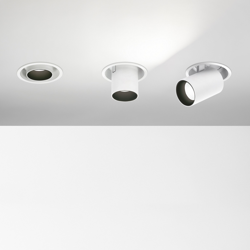 Ideal Lux - Εντοιχιστό LED σποτ NOVA LED/12W/230V 4000K CRI 90 Ø 10 cm λευκό
