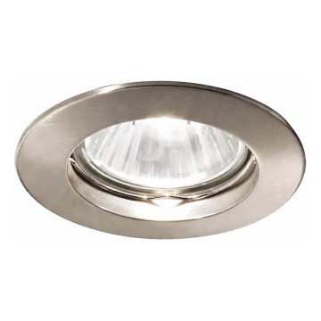 Ideal Lux - Εντοιχισμένο φωτιστικό οροφής JAZZ 1xGU10/50W/230V διάμ. 7,7 εκ. ματ χρώμιο