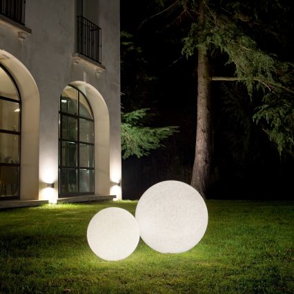 Ideal Lux - Εξωτερικό φωτιστικό DORIS 1xE27/60W/230V Ø 30 εκ. IP44 γκρι
