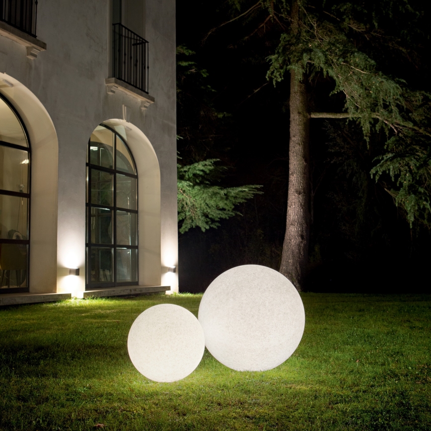 Ideal Lux - Εξωτερικό φωτιστικό DORIS 1xE27/60W/230V Ø 30 εκ. IP44 γκρι
