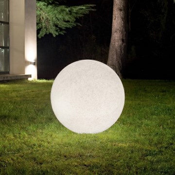 Ideal Lux - Εξωτερικό φωτιστικό DORIS 1xE27/60W/230V Ø 58 cm IP44 γκρι