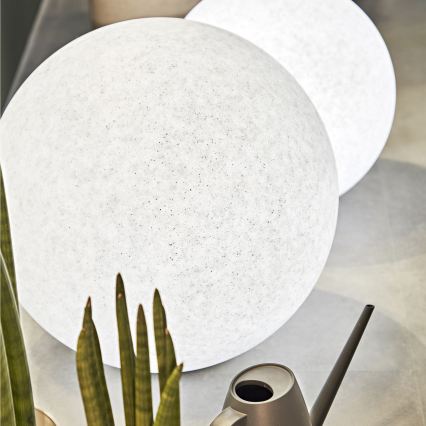 Ideal Lux - Εξωτερικό φωτιστικό DORIS 1xE27/60W/230V Ø 58 cm IP44 γκρι