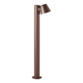 Ideal Lux - Εξωτερικό φωτιστικό GAS 1xGU10/35W/230V 80 cm IP43 καφέ