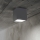 Ideal Lux - Εξωτερικό φωτιστικό σποτ TECHO 1xGU10/20W/230V 15x15 cm IP54 ανθρακί