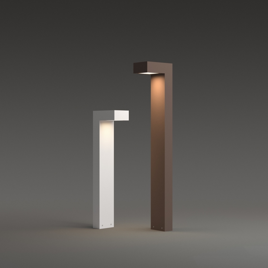 Ideal Lux - Εξωτερικό φωτιστικό SIRIO 1xGX53/9W/230V 80 cm IP65 καφέ
