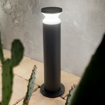 Ideal Lux - Εξωτερικό φωτιστικό TORRE 1xE27/15W/230V 60 cm IP65 μαύρο