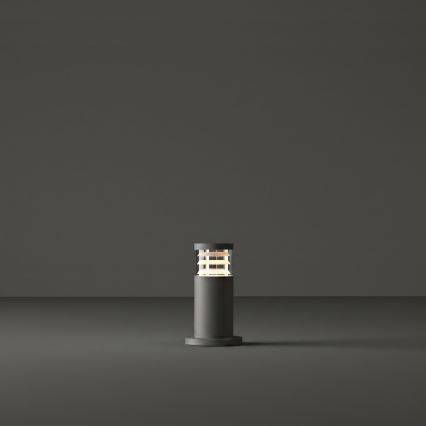 Ideal Lux - Εξωτερικό φωτιστικό TRONCO 1xE27/42W/230V 25 cm IP65 ανθρακί