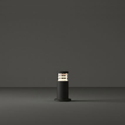Ideal Lux - Εξωτερικό φωτιστικό TRONCO 1xE27/42W/230V 25 cm IP65 μαύρο
