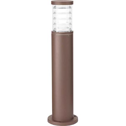 Ideal Lux - Εξωτερικό φωτιστικό TRONCO 1xE27/42W/230V 60 cm IP65 καφέ