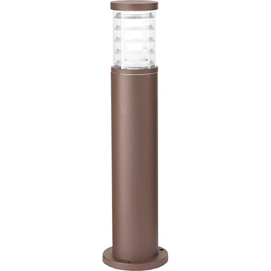 Ideal Lux - Εξωτερικό φωτιστικό TRONCO 1xE27/42W/230V 60 cm IP65 καφέ