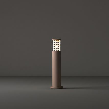 Ideal Lux - Εξωτερικό φωτιστικό TRONCO 1xE27/42W/230V 60 cm IP65 καφέ