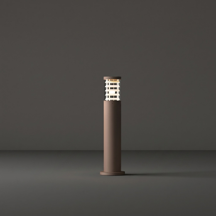 Ideal Lux - Εξωτερικό φωτιστικό TRONCO 1xE27/42W/230V 60 cm IP65 καφέ