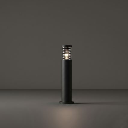 Ideal Lux - Εξωτερικό φωτιστικό TRONCO 1xE27/42W/230V 60 cm IP65 μαύρο