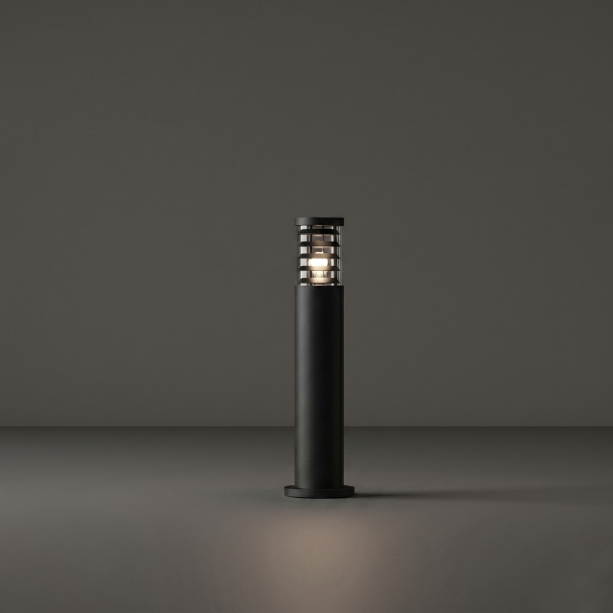 Ideal Lux - Εξωτερικό φωτιστικό TRONCO 1xE27/42W/230V 60 cm IP65 μαύρο