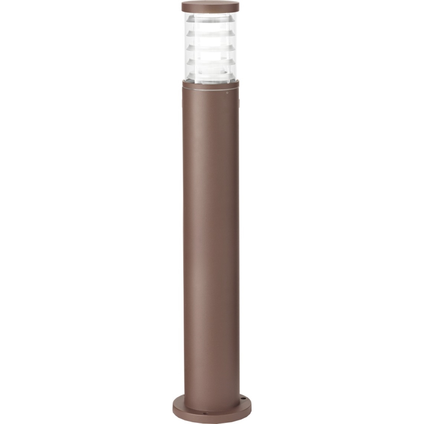 Ideal Lux - Εξωτερικό φωτιστικό TRONCO 1xE27/42W/230V 80 cm IP65 καφέ