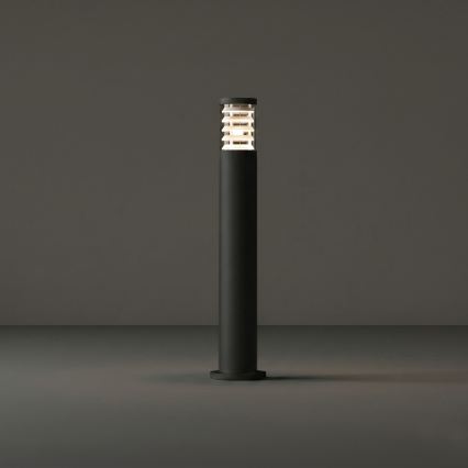 Ideal Lux - Εξωτερικό φωτιστικό TRONCO 1xE27/42W/230V 80 cm IP65 μαύρο