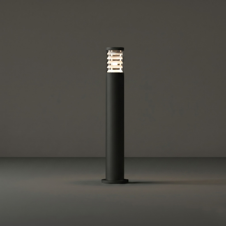 Ideal Lux - Εξωτερικό φωτιστικό TRONCO 1xE27/42W/230V 80 cm IP65 μαύρο