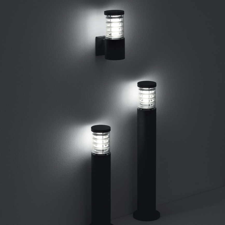 Ideal Lux - Εξωτερικό φωτιστικό TRONCO 1xE27/42W/230V 80 cm IP65 μαύρο